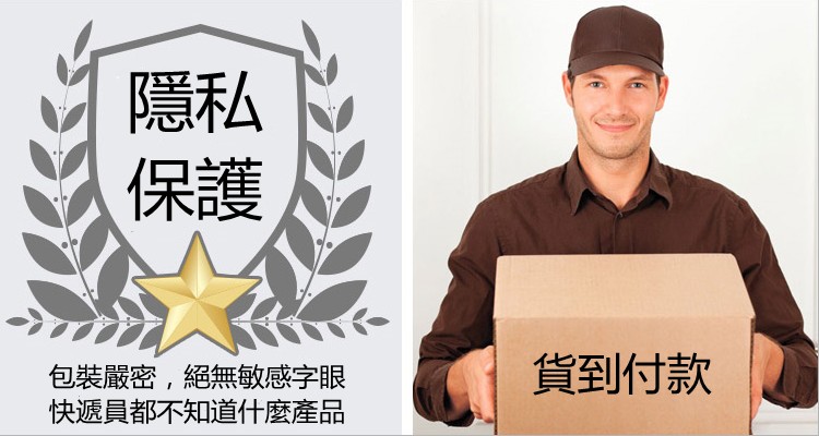 男士產品隱私配送與超商取貨包裝
